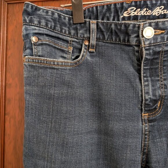 Eddie Bauer Slightly Curvy Straight Leg Jeans - Picture 4 of 10